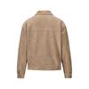 Trendy Unisex Deerskin Velvet Zipper Jacket with Large Pockets