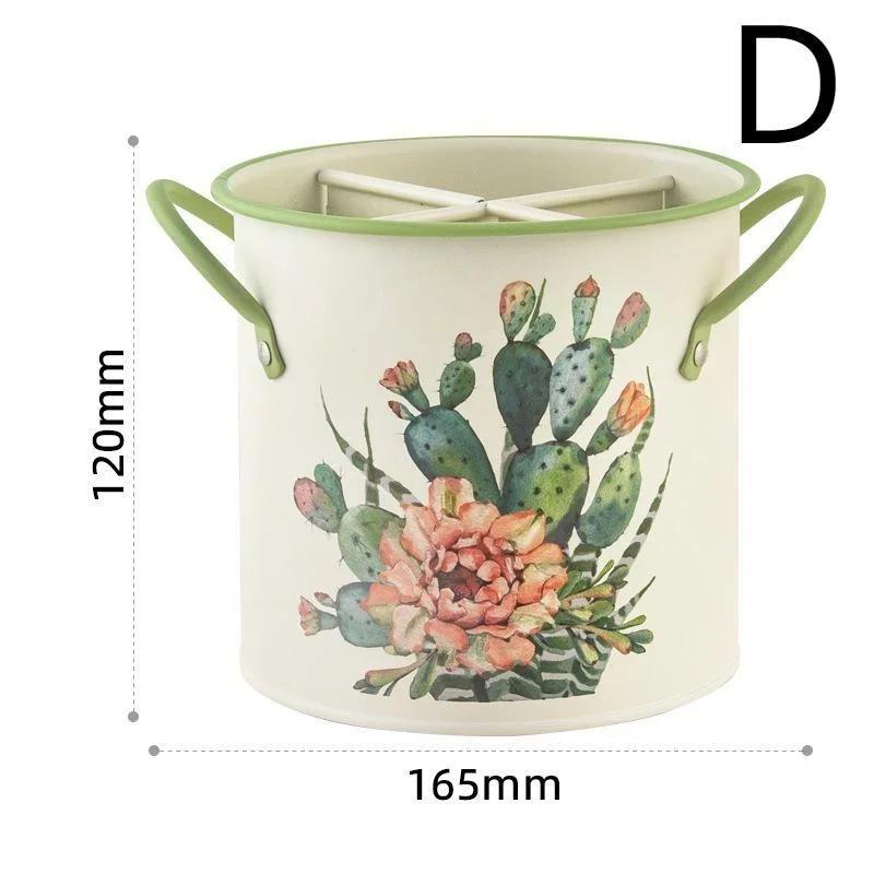 

Креативная винтажная подставка для палочек для еды, сушилка, раздельный органайзер, держатель для кухонной утвари для кухни, столовой, домашнего декора, хранения D