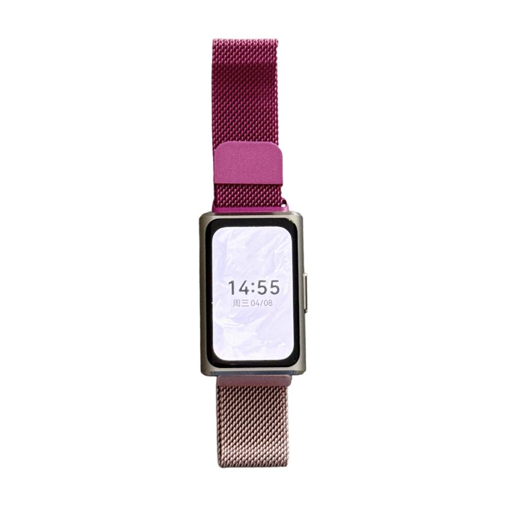 Fashion Gradient Milanese Strap Magnetic Clasp for Huawei Band 11 / 11Pro Replacement Band