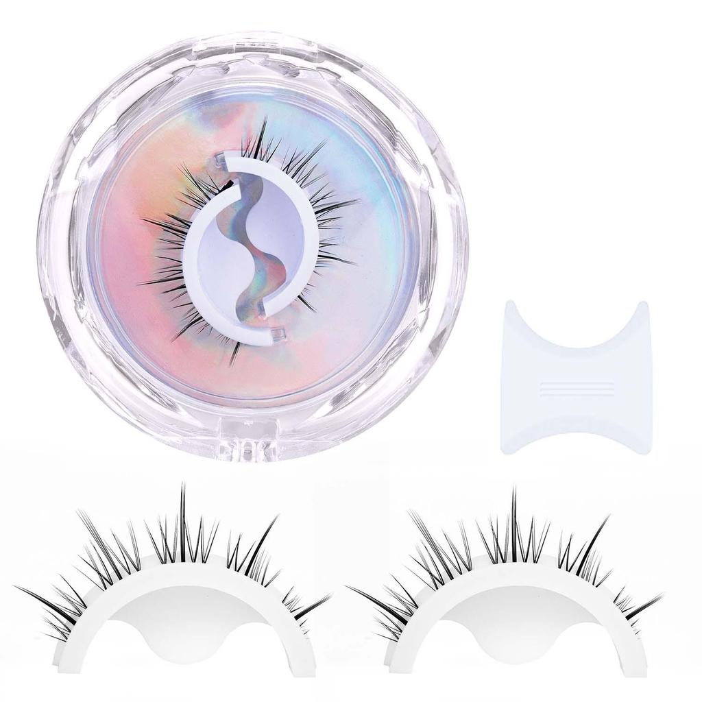 5D selbstklebende Wimpern Wimpern Faux Mink Wimpern natürliche Wimpern gefälschte Wimpern Make-up