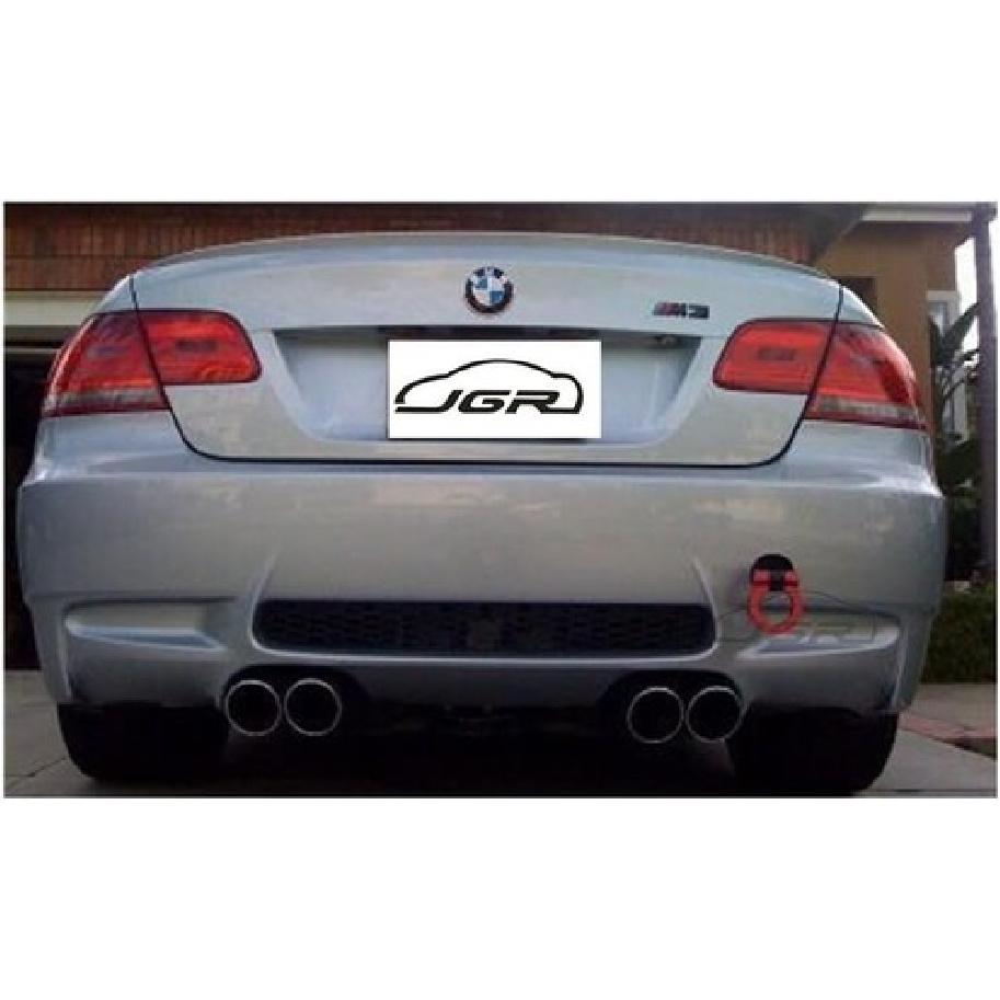 Rennsport-Stil Abschlepphaken Abschleppen 3er-Reihe-E36 E46 E90 E91 E92 E93 Silber