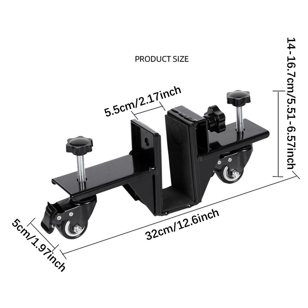 Door Dolly for Movers Contractors DIY Enthusiasts Adjustable with Wheels