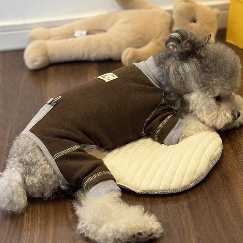 Pet Winter Thermal Four-Legged Pajamas Small Dog Cat Clothes Bichon Frise Pomeranian Yorkshire Terrier