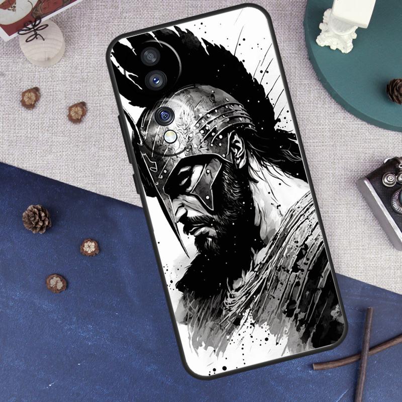Spartan Warrior Soldier Case For Huawei Honor Magic 5 Pro X8 X9a 50 70 P Smart 2019 Nova 9 P20 P30 P40 Lite Cover