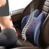 Automobile Auto Lendenstützkissen Auto Taillenpolster Büro Rückenlehne Taillenstützkissen Memory-Schaum Autositz Taillenkissen