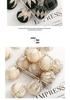 8cm Diamond Flocking Christmas Ball Set - Festive Tree Decorations