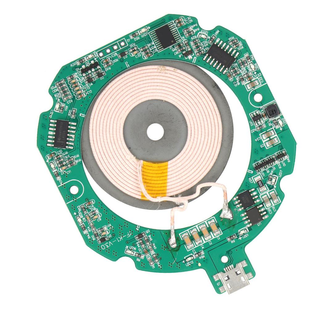 K1 Qi Беспроводное зарядное устройство Модуль Micro USB PCBA и Модуль передатчика катушки 9В‑1.67А