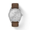 Leather Strap Silver Dial Men's Fashion Watch T151.422.16.031.00