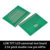 46Pin 50Pin 60Pin 2.0 0.4mm 0.5-1.0mm Pin Pitch TFT LCD SMD To DIP Adapter Board 2.54 pin space Pinboard Test Module FPC PCB