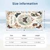 Butterflies Birds Night Sky Theme Quick Dry Beach Towel Custom Name Text Print Large Sand Resistant Towel Beach Vacation