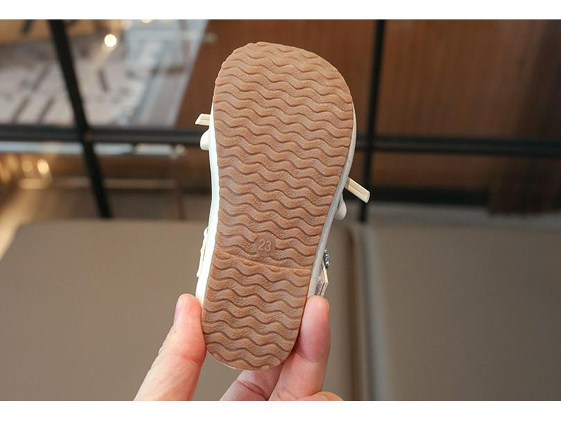 2026 Spring Girl's Bow Princess Leather Flats - Cute & Trendy Low-Cut Shoes