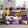 Vikings Team Spirit Portable Blanket/Soft Blanket Bedding Blanket Suitable for Travel Camping Living Rooms Offices Sofas Fan Gifts