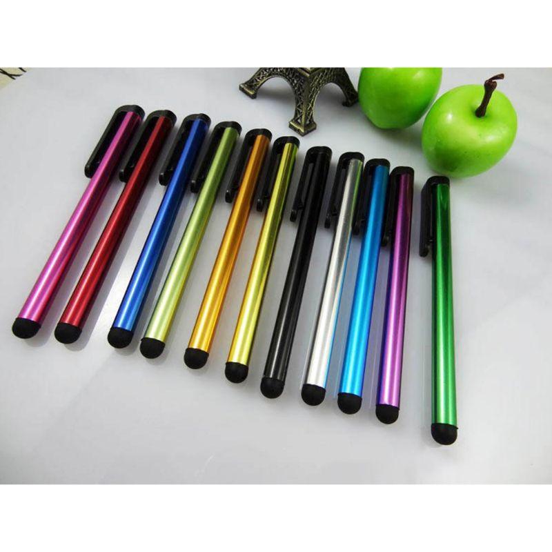 Clip Design Universal Soft Head For Phone Tablet Durable Stylus Pen Capacitive Pencil Touch Screen Pen