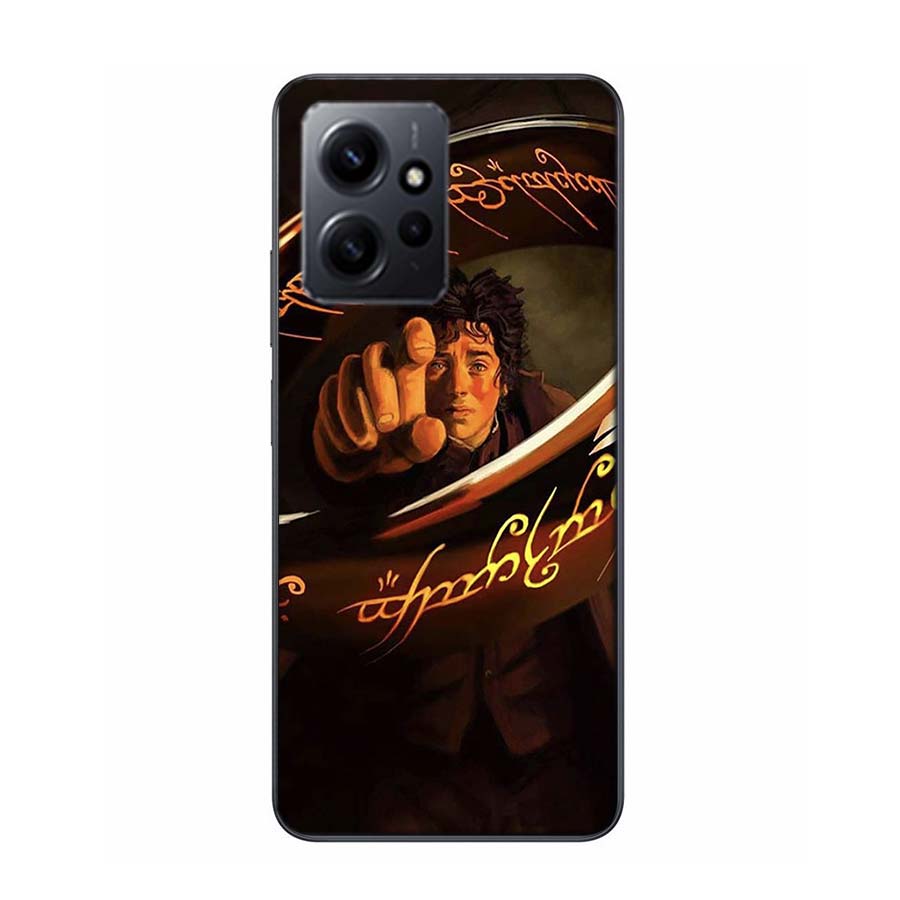 The L-Lord of the R-Rings Phone Case For Redmi Note 14 15 Pro 5G 13 12 Pro Plus 11 11T 11E 11S 10 Pro 10S 9 9S Cover Cell Clear