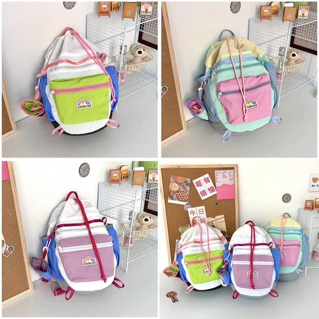 Versatile Unisex Summer Dopamine Soft Candy Backpack For School Stylish And Lightweight