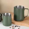 350/600ML Coffee Milk Frothing Pitcher Jug 304 Stainless Steel Precise Scale High Quality Latte Barista Professional CafeUtensil