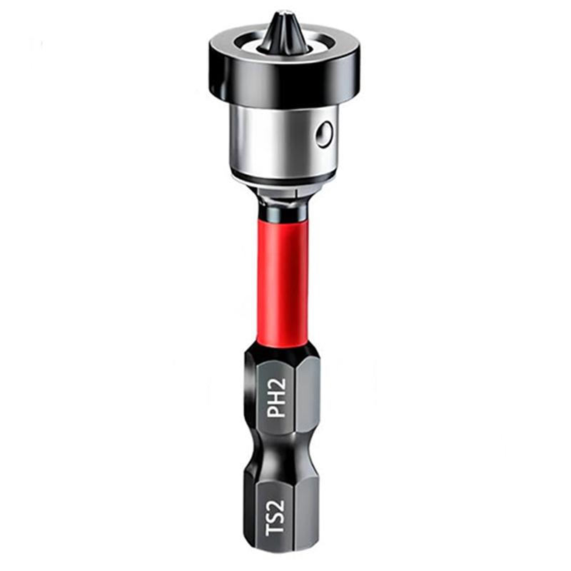 1/3/5pcs Setter Magnetic Positioning Screwdriver PH2 Bits 1/4" Hex Shank Bit Plasterboard Screws Locating Batch Head Tools