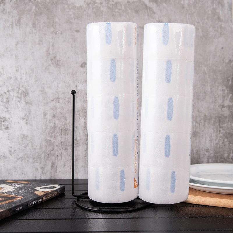 1/5 Rolls High Quality Disposable Barber Neck Paper Soft Waterproof Adjustable Design For Salon Home Haircut Use