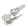 Steel Drawer Lock with Lock set Iron Cabinet Lock Insert Linkage Lock Security Drawer Lock set for Toolboxes & Cabinets
