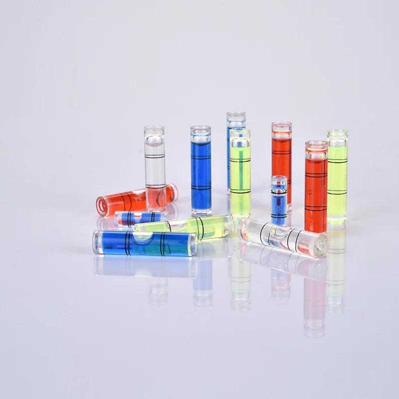 100 Stück Zylindrische Libelle Grün Wasserwaage Messinstrument Wasserwaage Fall Testwerkzeug Nivel Burbuja