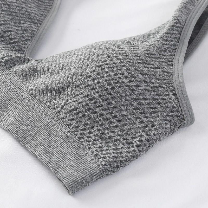 Backless Sports Bra for Teenage Girls Wirefree PushUp Cami Lifting SideSupport Sling Tank Top Shockabsorbing Cami