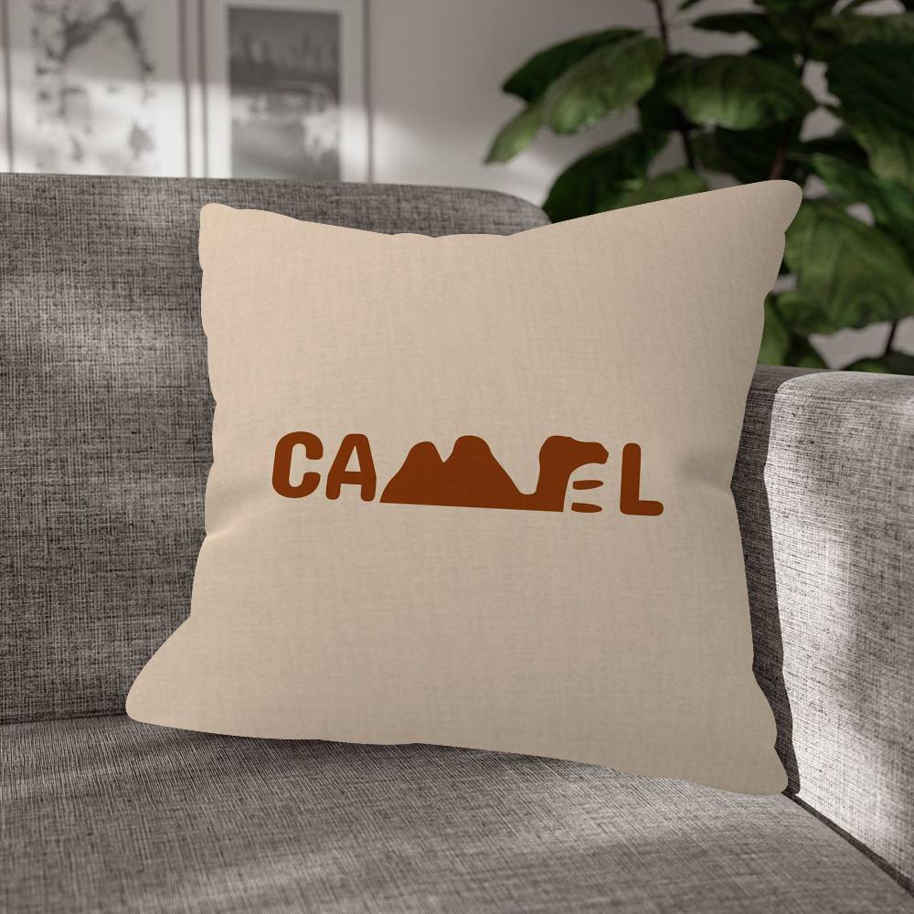 Luxury CCamel Pattern Cushions Pillowcase Polyester Cushion Cover Throw Pillow Pillowcover Home Car Sofa Decor