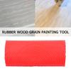 2Pcs DIY Wood Grain Brush Natural Effect Not Easy To Damage Painting Tools Household Wood Graining Painting Brush for Wall Painting
