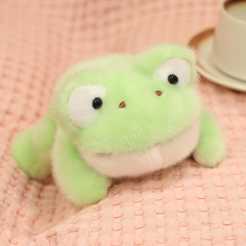 20Cm Kawaii Small Animals Cartoon Plush Toy Lying Monkey Red Panda Bear Sloth Capybara Doll Hand Size Plushie Appeasing Gift