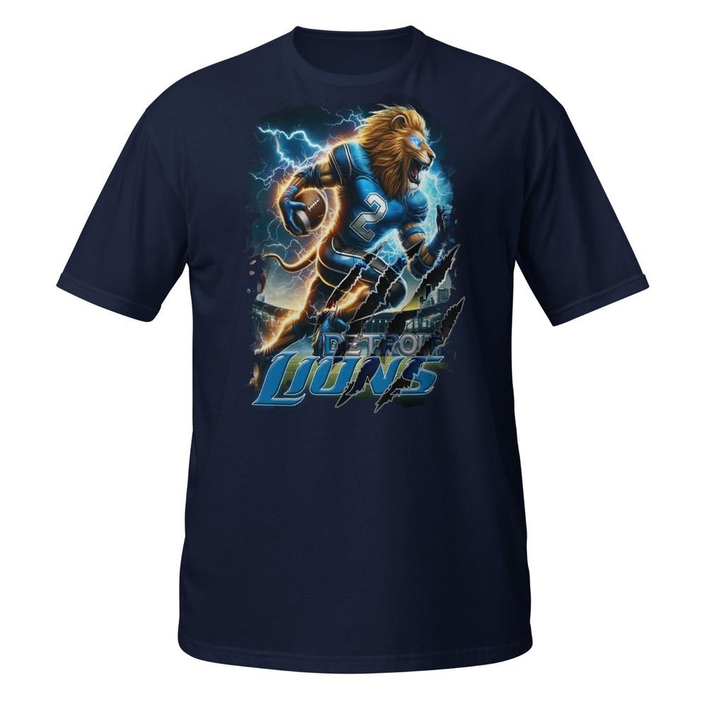 Sonic and Knuckles Lions Shirt Detroit Sonic and Knuckles Detroit Lions Shirt S