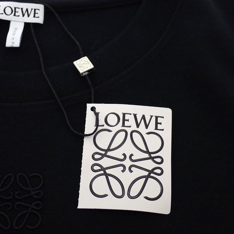 LOEWE  S540Y22X59 L Short sleeve T-shirt black cotton/Nylon mens