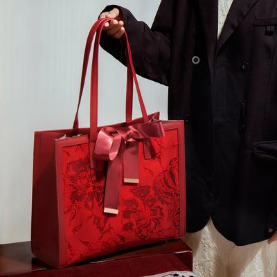 Large Capacity Handbag, Wedding Gift, Bride Daughter Mother Bag, Mother-In-Law Wedding Bag