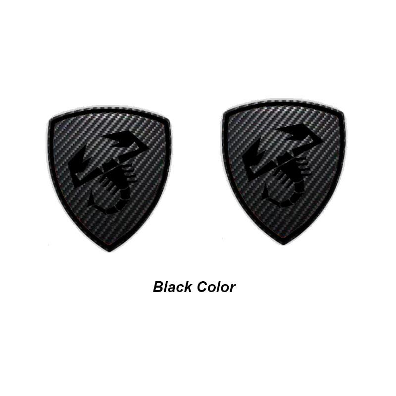 

2Pcs Carbon Fiber Car Body Vinyl Sticker Decal Stripes For Fiat 500 Abarth Sport 595 695 Punto Bravo Tipo 500E 500X 500L