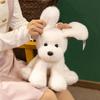 New Meigehai Hello Animal Series Cute Plush Doll Doll Riss Fox White Puppy Soothing Gift