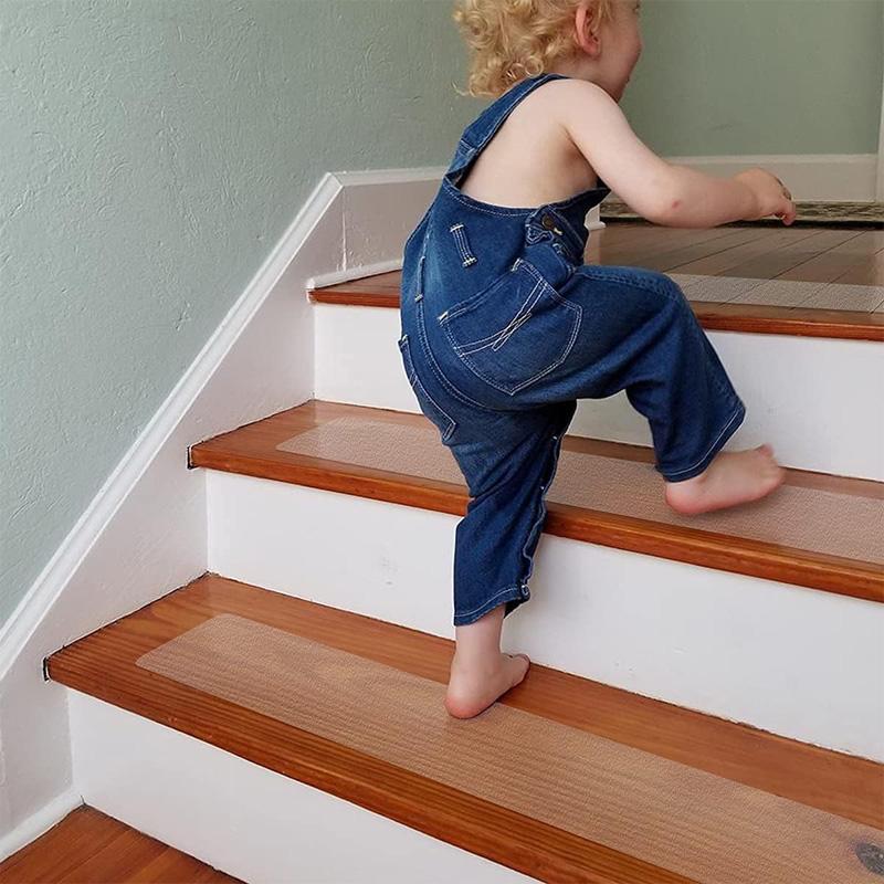 15cm x 61cm Transparent NonSlip Tape Carpet Stair Treads Slip Soft and Waterproof Tape For Floor Bathtub Bathroom Safety Kids