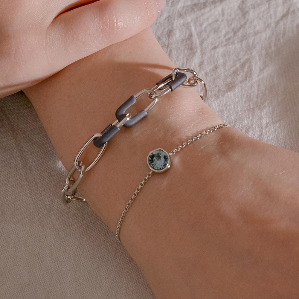 Dana Burton [Fw] Colored Link Chain Bracelet