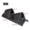 Authentic Universal 52Mm 2 Inch Meter Gauge Pillar Mount Pod Holder Bracket Cover For Car Auto Boat Motorcycle (Double Holes)