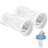 2 Stück IBC Abdeckfilter IBC Kappen Filtergewebe IBC Nylonfilter für Tonnenabdeckung, Tonnenbehälter Filtergewebe Tote Fass Entlüftungsfilter