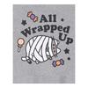 Pusheen Womens/Ladies All Wrapped Up Halloween T-Shirt