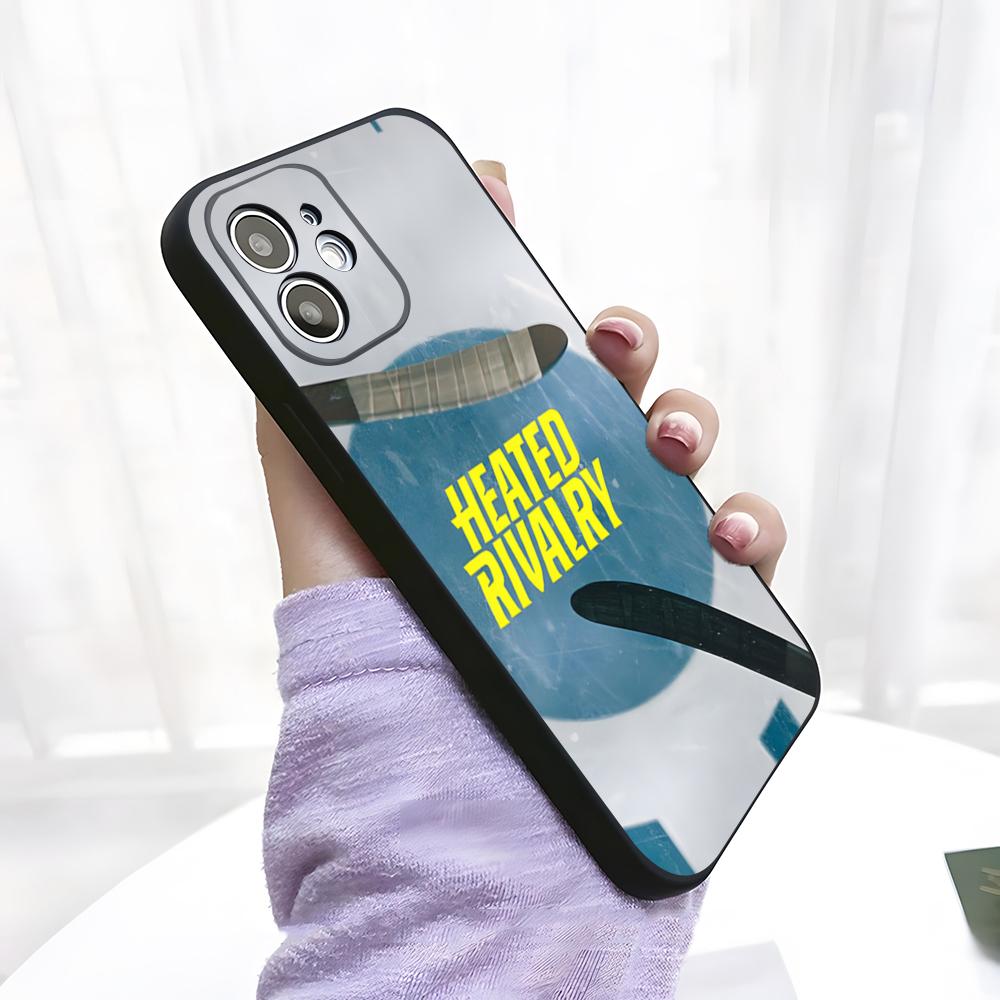 

H-Heated Rivalry Phone Case For IPhone 17 Pro Max 15 Pro 16 14 Plus 12 13 Mini 11 Pro Shockproof Soft Cover iPhone15 Plus