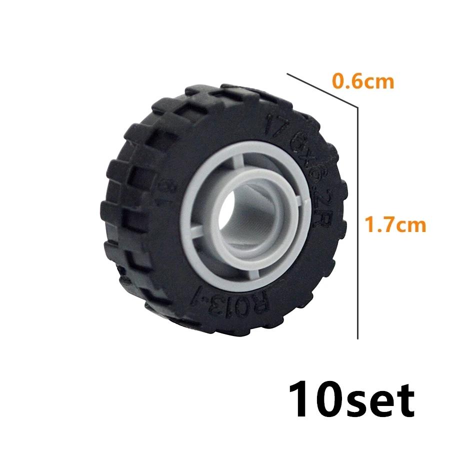 Technical Parts Building Blocks Link Chain Tank Belt Track Wheels Truck Car Gear MOC Bulk Brick Toys 3711 3873 88323 57519 4185