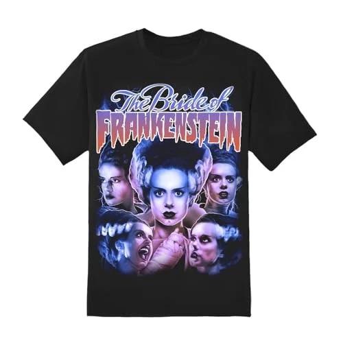 Bride of Frankenstein Portrait Collage Men s T-Shirt Official Universal Tee 2XL
