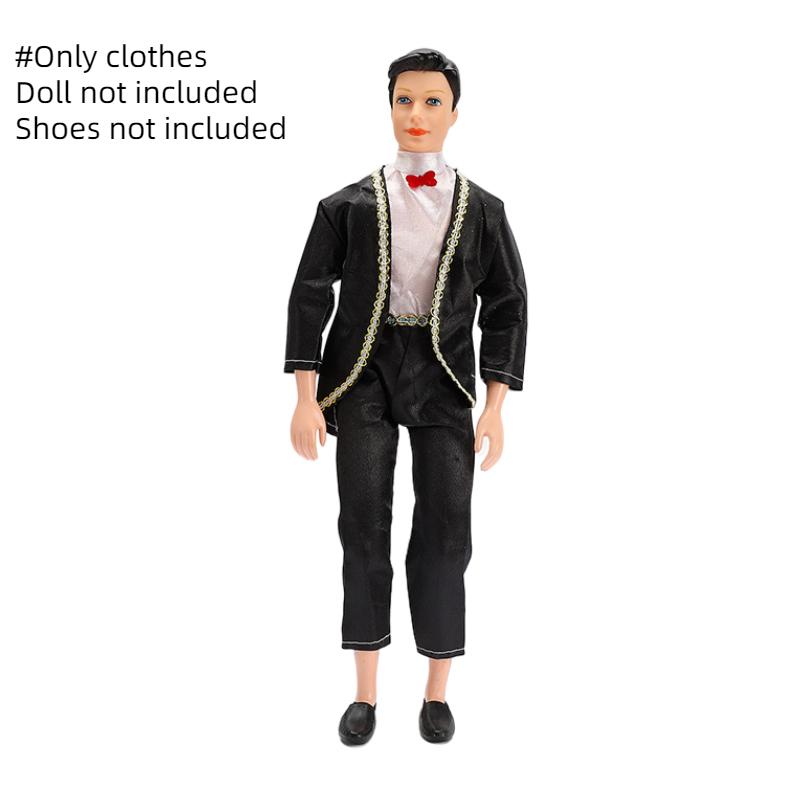 

Одежда Кена Барби для 11-дюймовых кукол Наряд Костюм Повседневный Комплект Костюма с Коротким Рукавом Style A