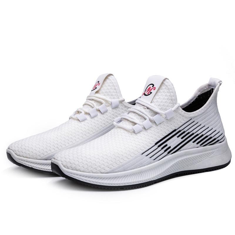 Spring sports and leisure versatile running mesh trendy shoes, a pair of men's shoes, breathable and comfortable