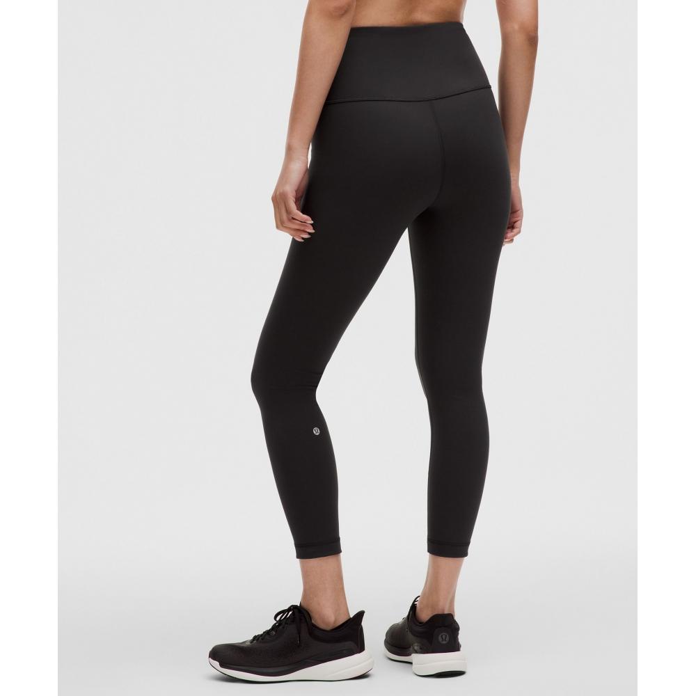 Lululemon Wunder Train Cross Waist Tight 25  Black
