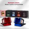 MTG Commander Deck Box with Dual Commander Display, Patented Card Deck Box Fits 100 Double-Sleeved Cards, MTG Card Case with Dice Tray, 2 Dividers, 2