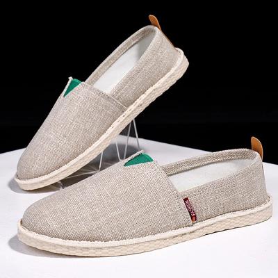 Nuove Espadrillas Mocassini Casual Uomo Ufficio Punta Rotonda Ballerine Scarpe da Pescatore Moda Canapa Scarpe da Uomo Zapatos De Hombre ty789
