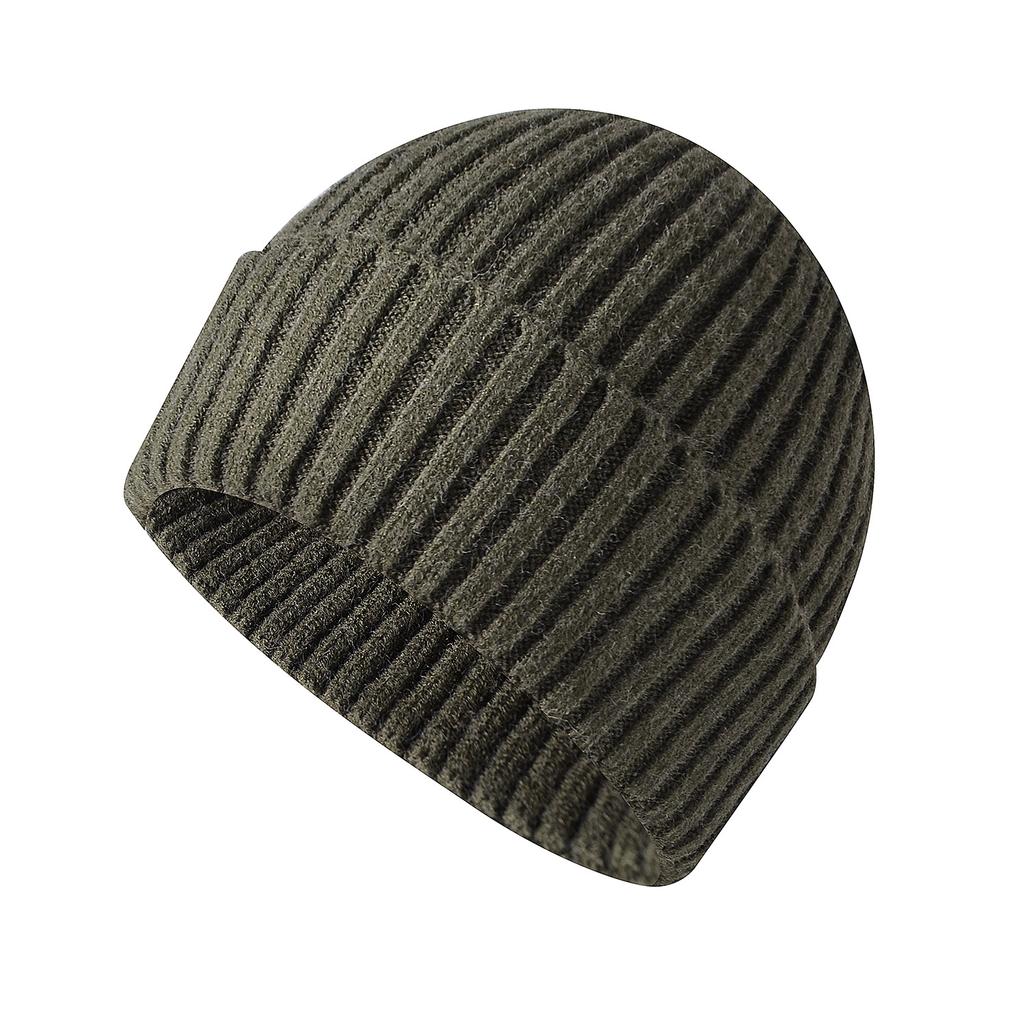 Thickened Thermal Knit Hat for Men and Women Winter Wool Beanie for Couples Outdoor Windproof Ski Beanie Cold-Weather Beanie