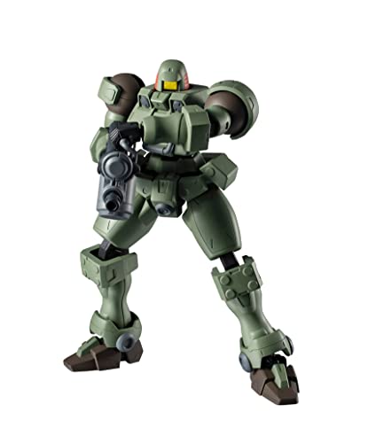 

GUNDAM UNIVERSE Новое движение Senki Gundam W OZ-06MS LEO Подвижная фигурка, окрашенная из АБС и ПВХ, примерно 150 мм