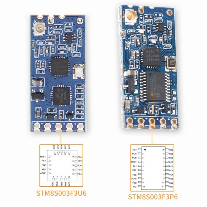 HC-12 433Mhz SI4438/4463 Wireless Serial Port Module 1000M Replace Bluetooth-compatible with Antenna