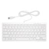 Mini Keyboard Mini Ultra Thin 78 Keys USB Wired Keyboard Scissor Keys Plug and Play Business Office